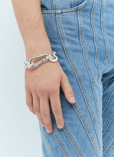 Martine Ali Luluu Cuban Bracelet Silver mta0353003