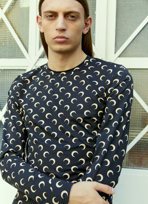 Hender Scheme ムーン再生長袖Tシャツ Beige hes0348031