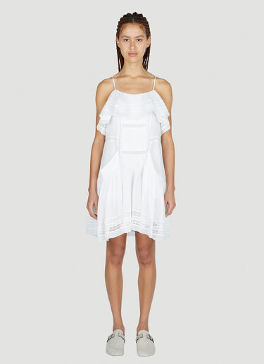 Isabel Marant Étoile Moly Dress White ibe0251011