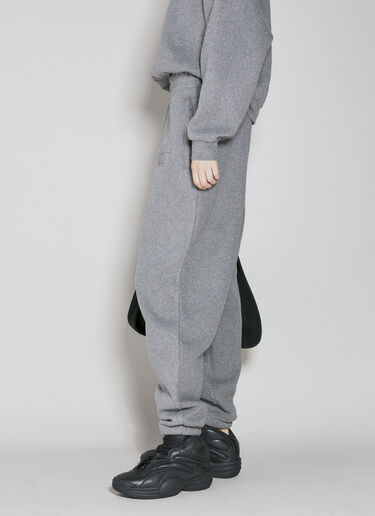 글리터 테리 트랙팬츠 Alexander Wang 글리터 테리 트랙팬츠 그레이 awg0253019
