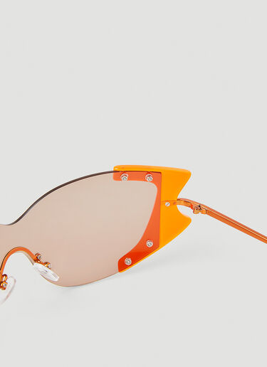 Paula Canovas del Vas Diablo Visor Sunglasses Orange pcd0250011