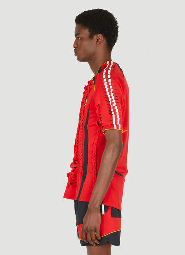Martine Rose Knotted Football Top Red mtr0147006