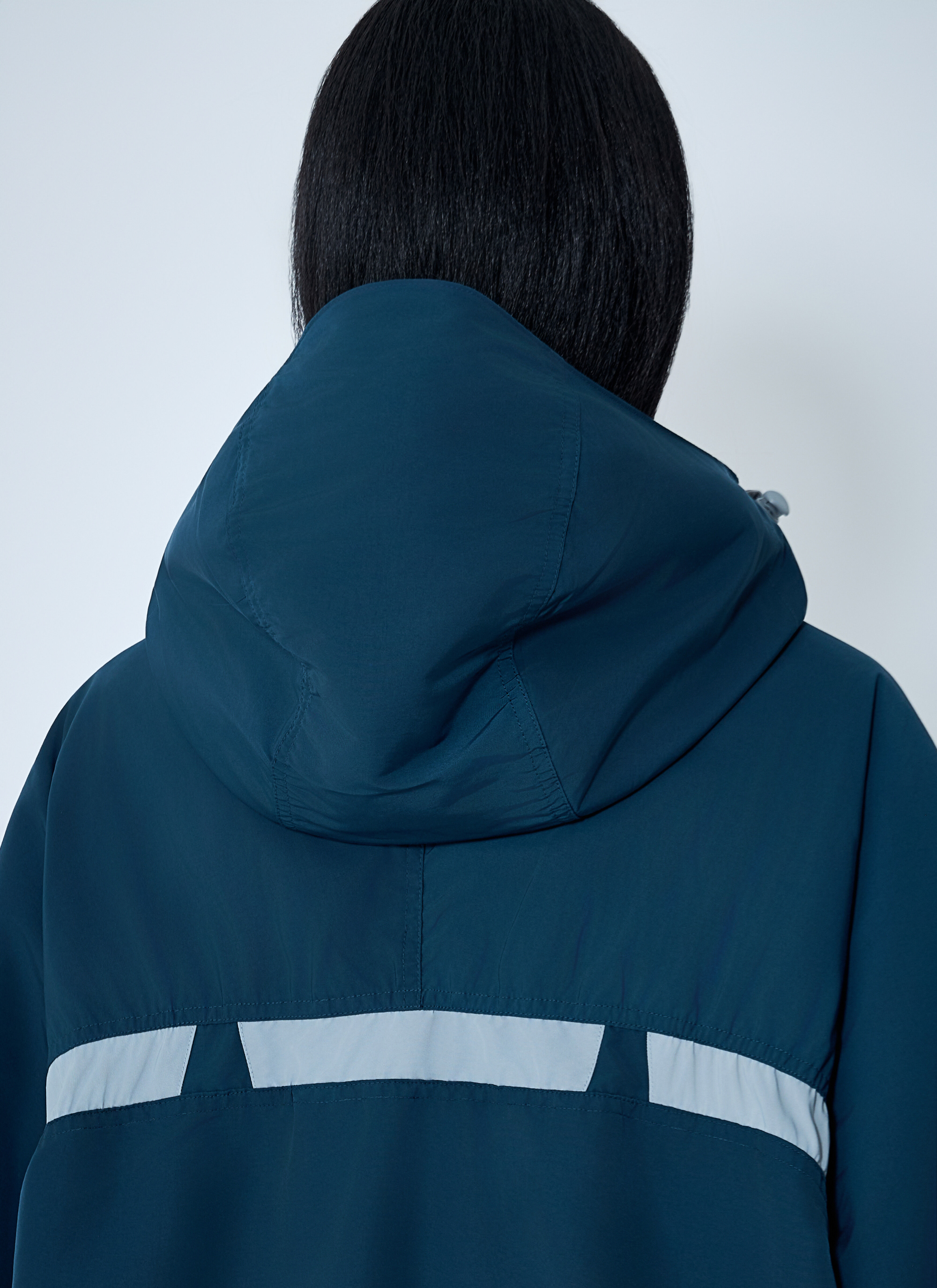 Nike x Martine Rose Women's' Contrast Panel Anorak in Navy | LN-CC®