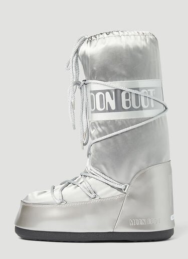 Icon Glance Snow Boots Moon Boot Icon Glance Snow Boots Silver mnb0346004