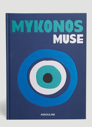 Assouline Mykonos Muse Book Blue wps0690002