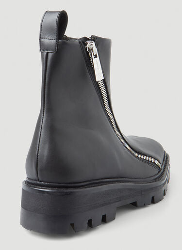 GmbH Zip Ankle Boots Black gmb0150002