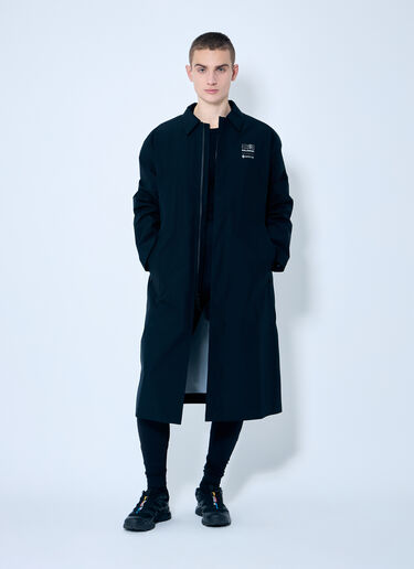 MM6 Maison Margiela x Salomon 徽标印花风衣  黑色 mms0159003