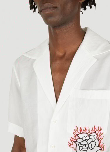 Aldebaran Short Sleeve Shirt JORDANLUCA Aldebaran Short Sleeve Shirt White jrd0148004