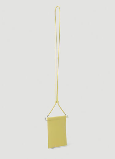Signature Stitch Phone Pouch Maison Margiela Signature Stitch Phone Pouch Yellow mla0151055