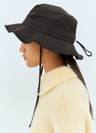 Jacquemus Le Bob Artichaut Hat Black jac0351004