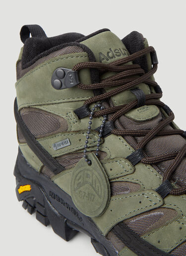 Merrell 1 TRL x Adsum Moab 2 Hiking Boots Green mrl0148001