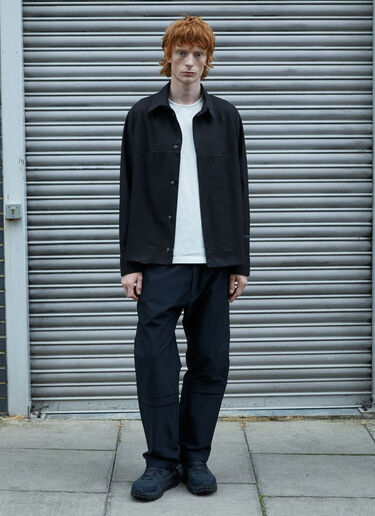 Massimo Osti Studio 徽标衬衫  黑色 mao0158044