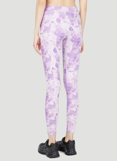 The North Face Interlock Tie-Dye Print Leggings Purple tnf0252045