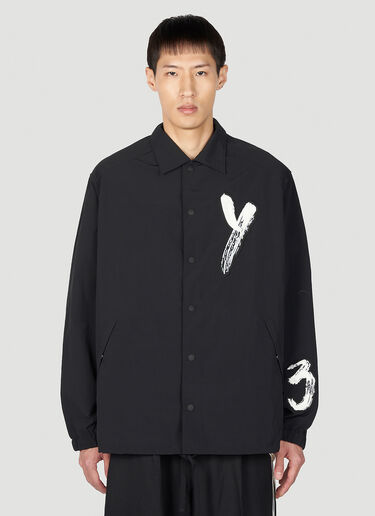 Y-3 Embroidered Logo Jacket Black yyy0152013