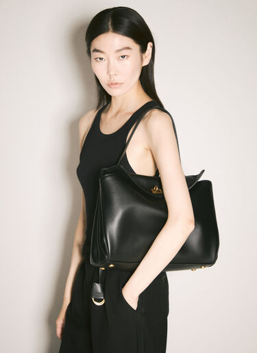Balenciaga Rodeo Medium Shoulder Bag Black bal0256020