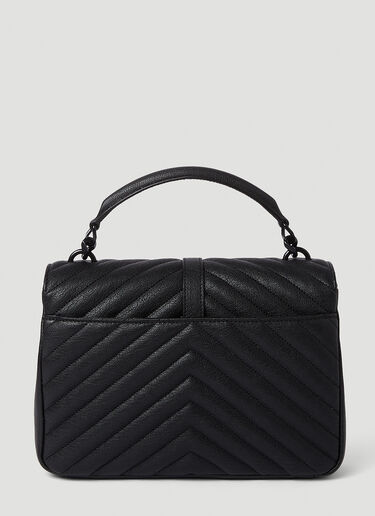 Saint Laurent College Medium Shoulder Bag Black sla0249167