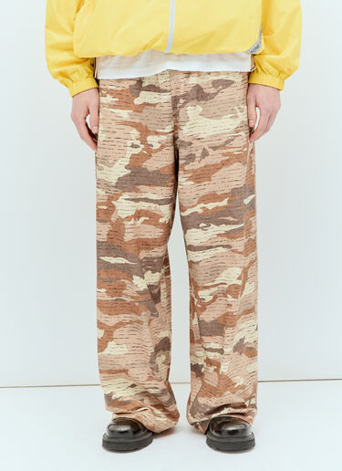 Acne Studios 印花运动裤 棕色 acn0155031