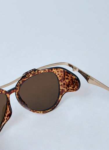 Saint Laurent SL M137 Sunglasses Brown yss0259049