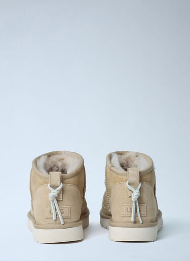 UGG Classic Ultra Mini Biarritz Boots Beige ugg0362010