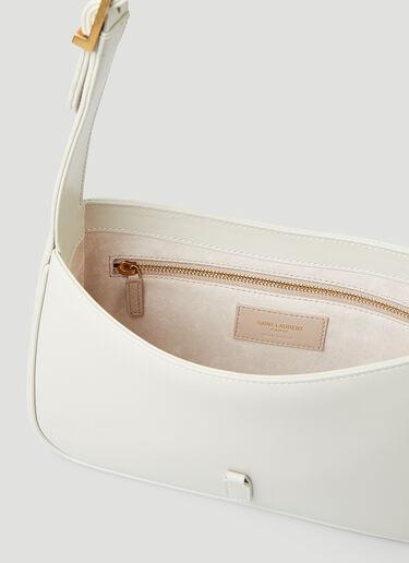 Saint Laurent Le 5 á 7 Hobo Shoulder Bag  Cream sla0245053