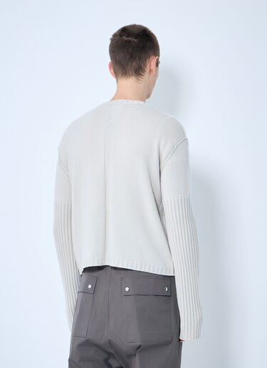 Rick Owens Dinge Cashmere Sweater Beige ric0159014