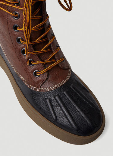 8 Moncler Palm Angels x Tod's Winter Boots Brown mpa0351010