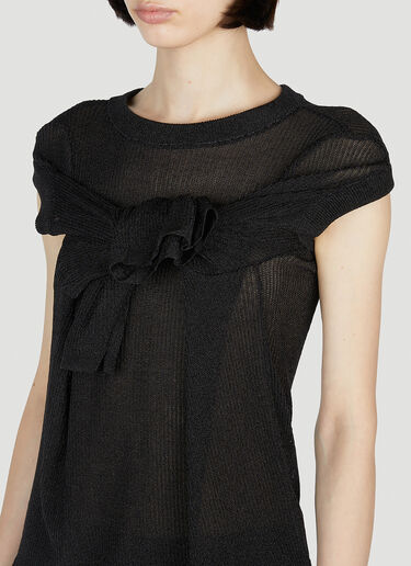 Gradient Multi Sleeve Top Kiko Kostadinov Gradient Multi Sleeve Top Black kko0252009