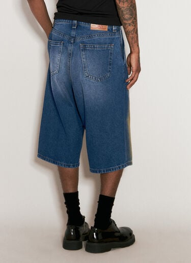 Y/PROJECT Souffle Denim Shorts Blue ypr0156016