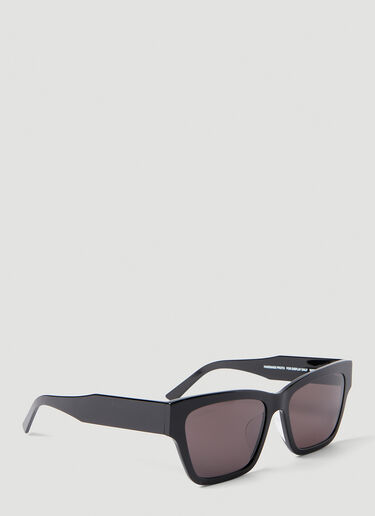 Balenciaga Flat Square Sunglasses Black bcs0353008