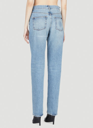 Saint Laurent Cassandre Jeans Blue sla0253036