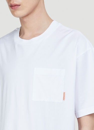 Acne Studios Pocket T-Shirt White acn0140021