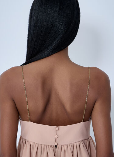 Sleeveless Ruffle Top Chloé Sleeveless Ruffle Top Pink chl0263014