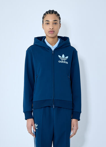 adidas by Wales Bonner Track Hooded Zip-Up Sweateshirt Navy awb0359016
