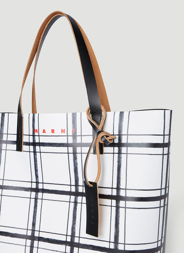 Marni Tribeca Tote Bag White mni0154017