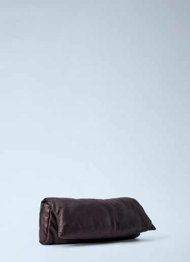 LN-CC® - Rick Owens: Soft Clutch - Dark Brown Rick Owens Soft Clutch Dark Brown ric0166015