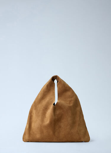 The Row Small Bindle Handbag Camel row0263022