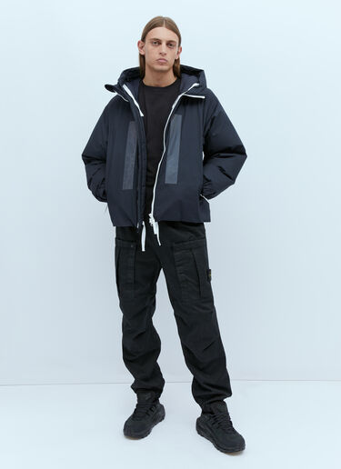 Stone Island Real Down Jacket Navy sto0154022