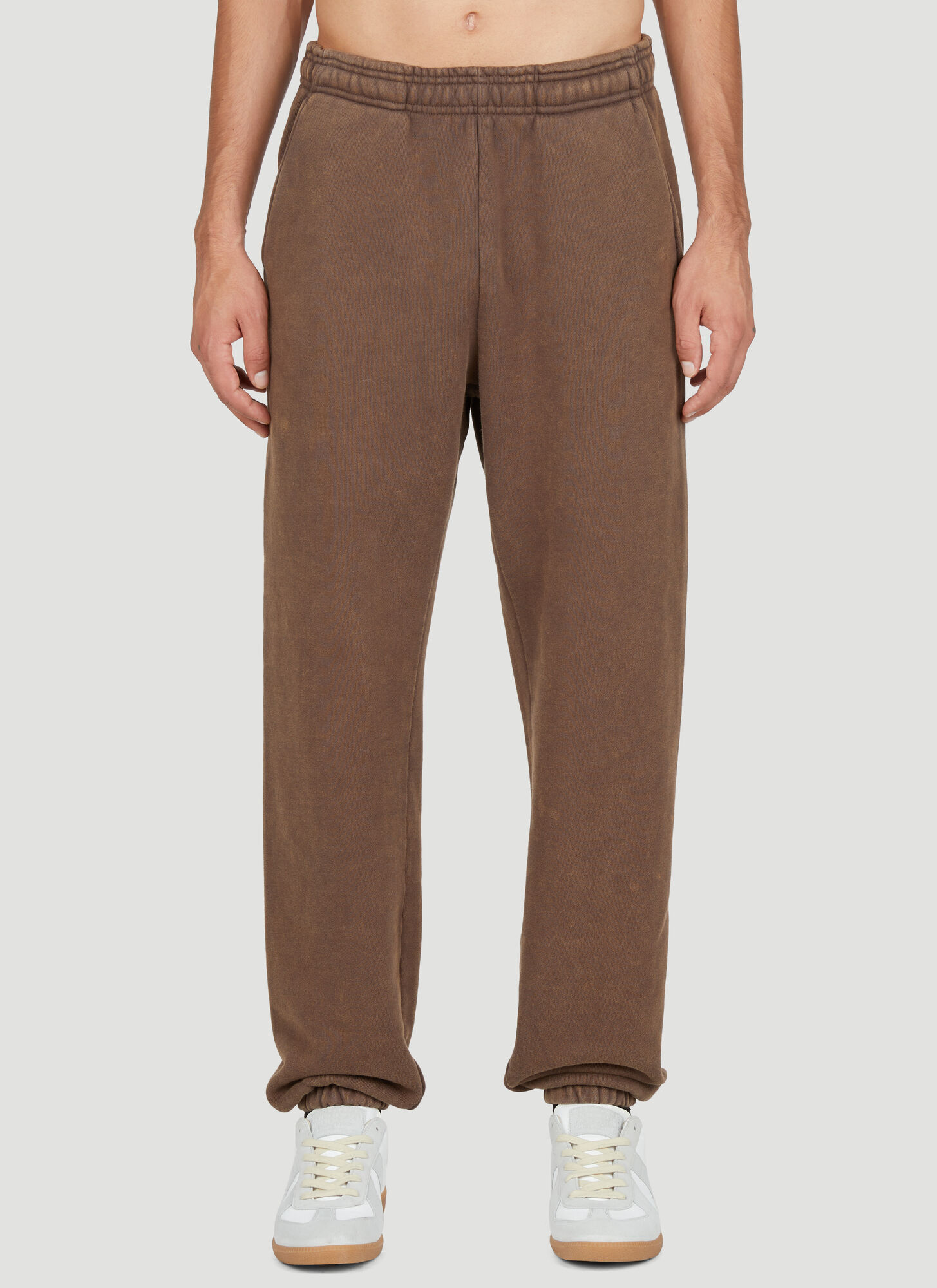 Shop Entire Studios Heavy Track Pants In Brown