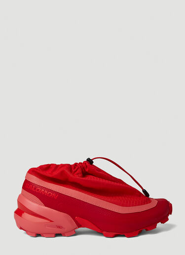 MM6 Maison Margiela x Salomon Cross Low Sneakers Red mms0252002