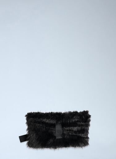 Y-3 Faux Fur Neckwarmer Black yyy0265010