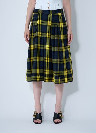 Vivienne Westwood Wool Skirt Yellow vvw0261010