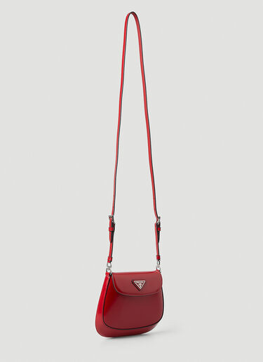 Prada Cleo Flap Shoulder Bag Red pra0249032