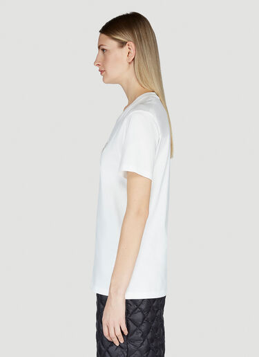 Moncler Cotton T-Shirt White mon0241026