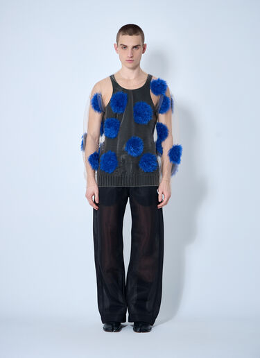Flying Dots Sweater Walter Van Beirendonck Flying Dots Sweater Blue wlt0160005