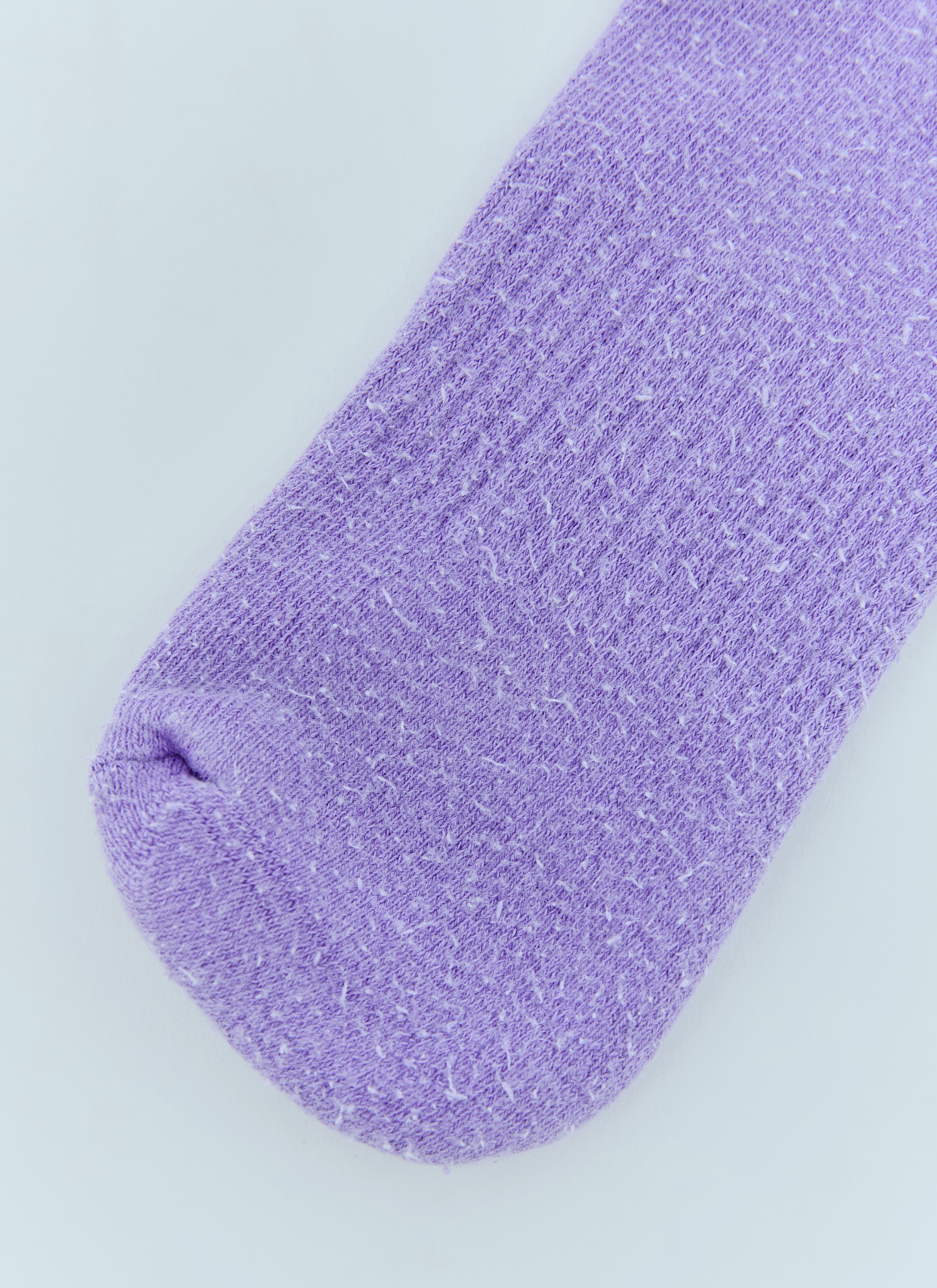 Gallery Dept. Men's' Clean Logo Jacquard Socks in Purple | LN-CC®