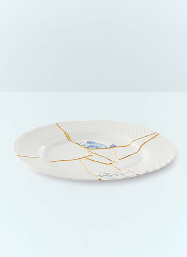 Seletti Kintsugi N. 3 Dinner Plate White wps0691121
