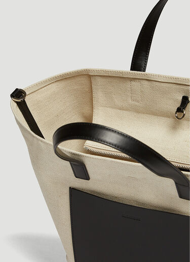 Jil Sander Wander Small Tote Bag White jil0247023