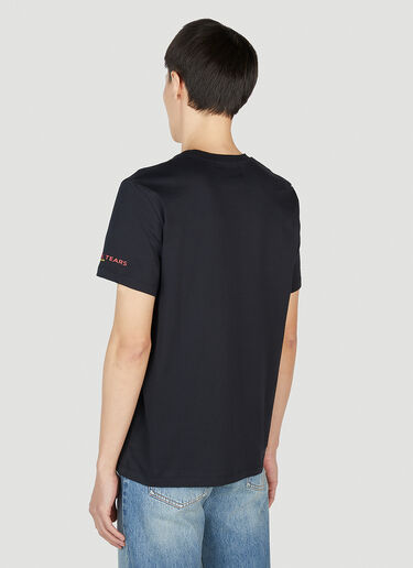 Raf Simons x Fred Perry Printed Sleeve T-Shirt Black rsf0152009