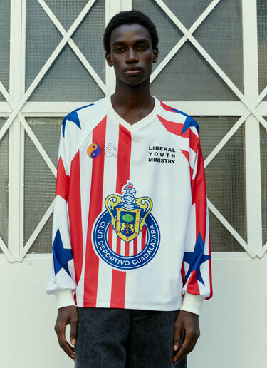 Liberal Youth Ministry Chivas Football Jersey T-Shirt White lym0154007