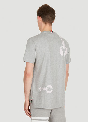 Thom Browne Lobster Motif T-Shirt Grey thb0149027